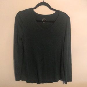 Dark green long sleeve shirt